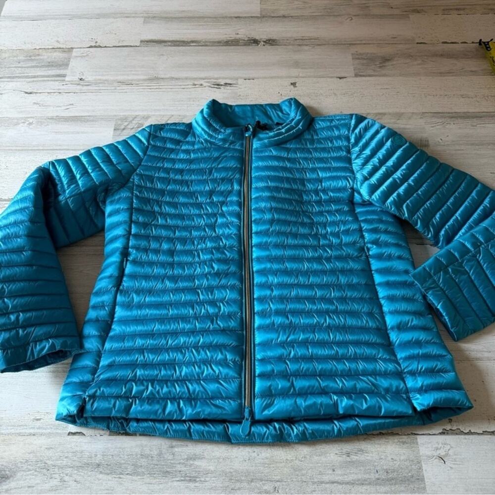 NWT Save The Duck Carina Puffer Jacket Lightweight Spring Puffer Quilted Zip Lg - Picture 3 of 15